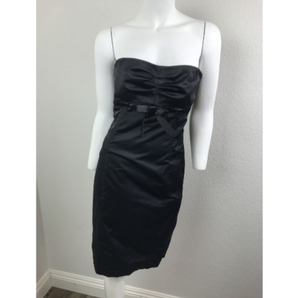 Forever 21 Dresses & Skirts - FOREVER Dress Sexy Black Bow Front Strapless XS